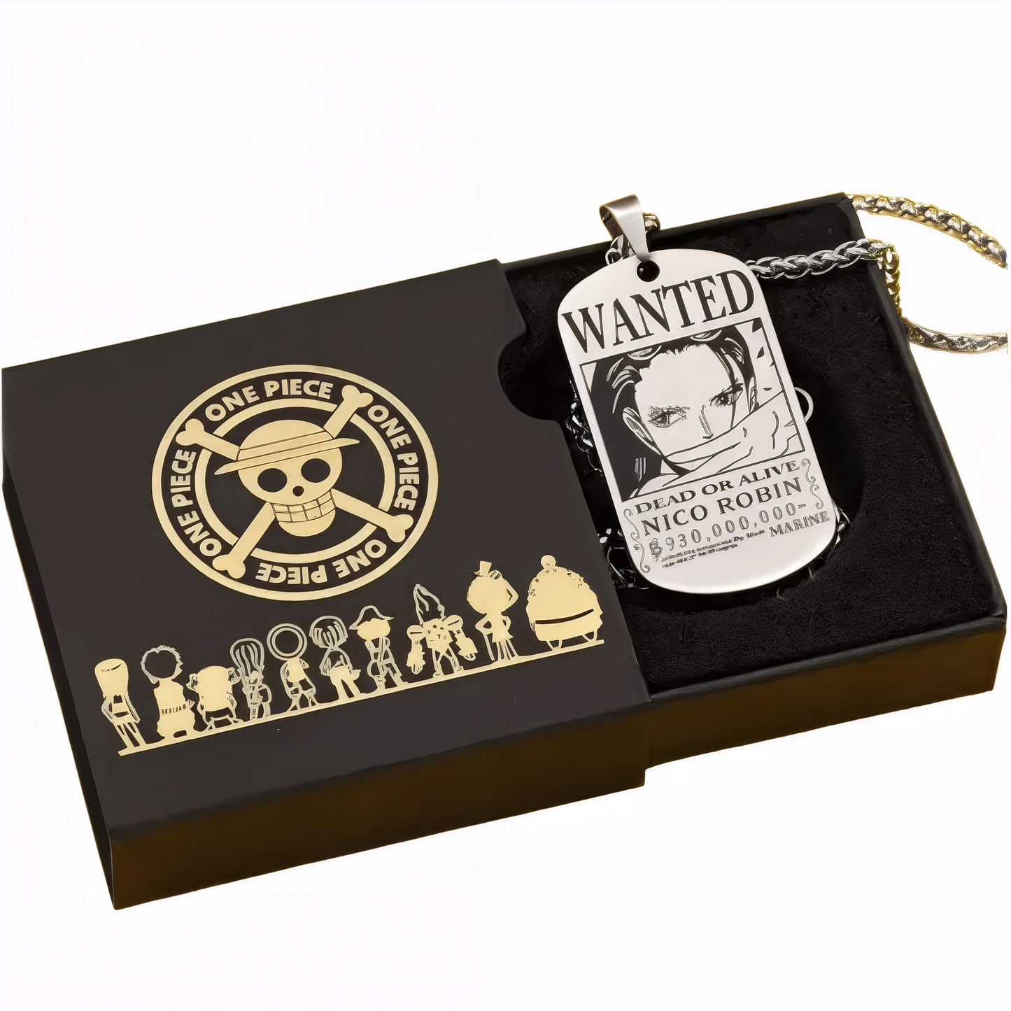 Collares de "SE BUSCA" de Anime de Piratas