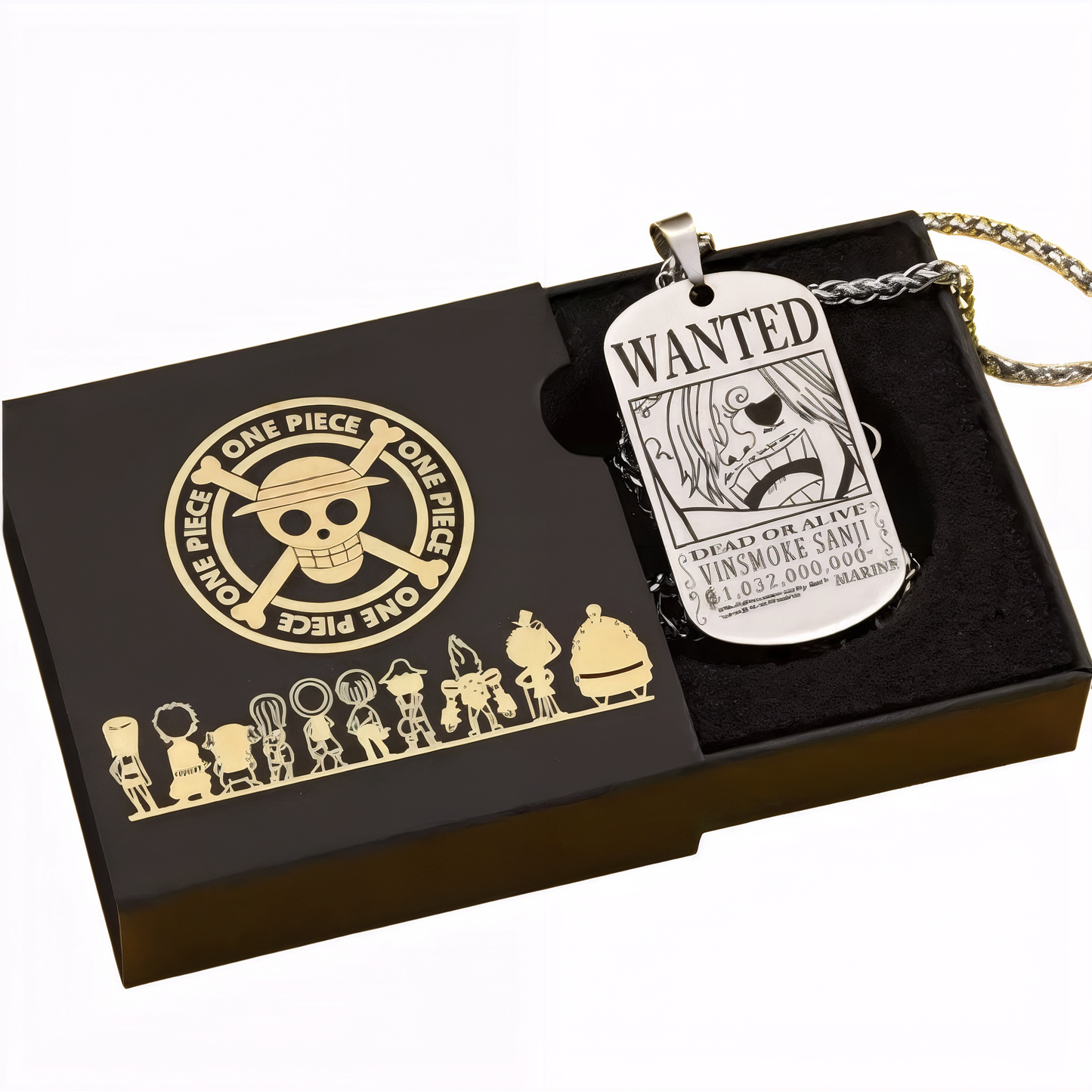 Collares de "SE BUSCA" de Anime de Piratas