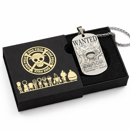 Collares de "SE BUSCA" de Anime de Piratas