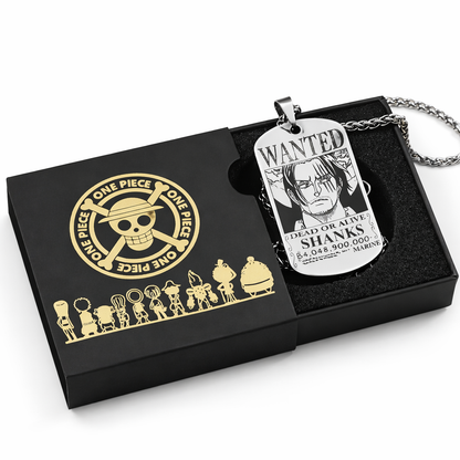 Collares de "SE BUSCA" de Anime de Piratas